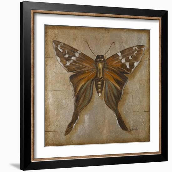 Brown Butterfly-Patricia Pinto-Framed Premium Giclee Print