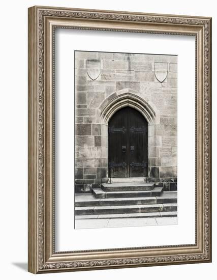 Brown Door-Tracey Telik-Framed Photographic Print