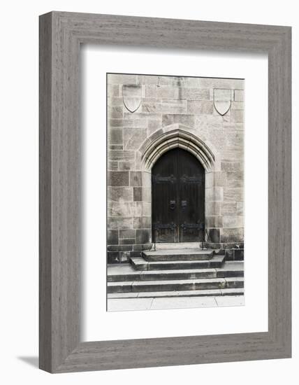 Brown Door-Tracey Telik-Framed Photographic Print