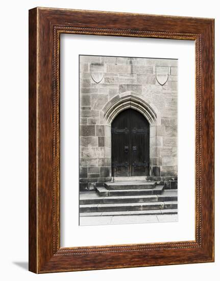 Brown Door-Tracey Telik-Framed Photographic Print