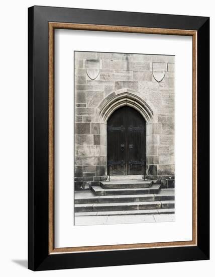 Brown Door-Tracey Telik-Framed Photographic Print