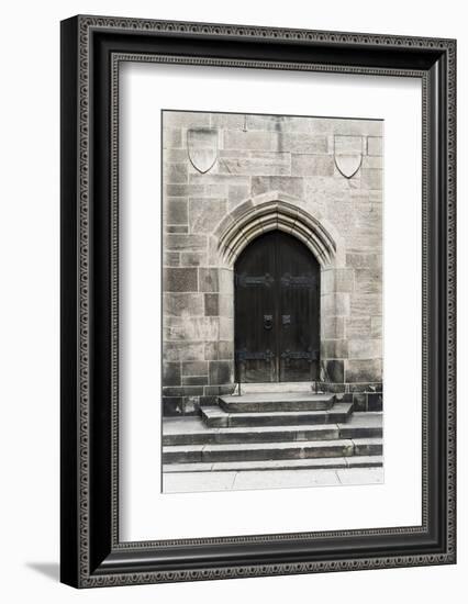 Brown Door-Tracey Telik-Framed Photographic Print