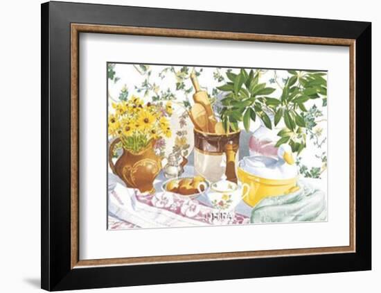 Brown Eggs-Lucinda Derderian-Framed Art Print