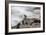 Brown Fur Seals, Arctocephalus Pusillus, Stands Strong Against the Waves in Cape Cross, Namibia-Alex Saberi-Framed Photographic Print