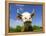 Brown Holstein Cow In The Field Looking At You-Volokhatiuk-Framed Premier Image Canvas