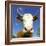 Brown Holstein Cow In The Field Looking At You-Volokhatiuk-Framed Photographic Print