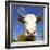 Brown Holstein Cow In The Field Looking At You-Volokhatiuk-Framed Photographic Print