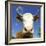 Brown Holstein Cow In The Field Looking At You-Volokhatiuk-Framed Photographic Print