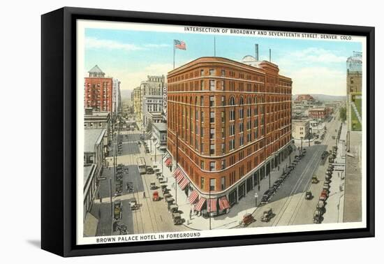 Brown Palace Hotel, Denver, Colorado-null-Framed Stretched Canvas