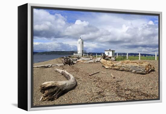 Brown's Point Lighthouse, Tacoma, Washington State, United States of America, North America-Richard Cummins-Framed Premier Image Canvas
