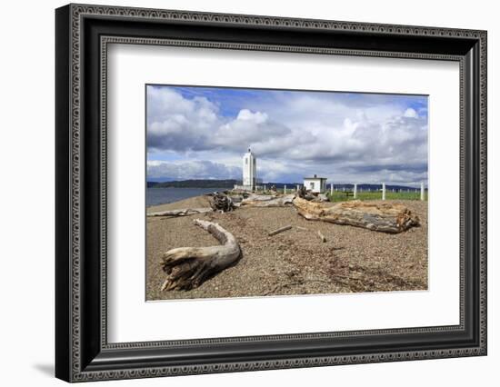 Brown's Point Lighthouse, Tacoma, Washington State, United States of America, North America-Richard Cummins-Framed Photographic Print