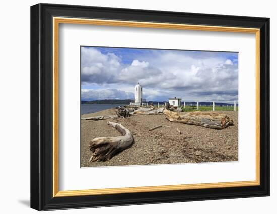 Brown's Point Lighthouse, Tacoma, Washington State, United States of America, North America-Richard Cummins-Framed Photographic Print