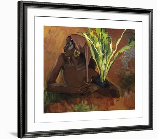 Brown Silhouette-Boscoe Holder-Framed Premium Giclee Print