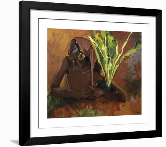 Brown Silhouette-Boscoe Holder-Framed Premium Giclee Print