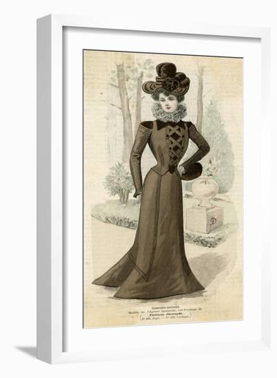 Brown Tailor Made 1899-null-Framed Art Print