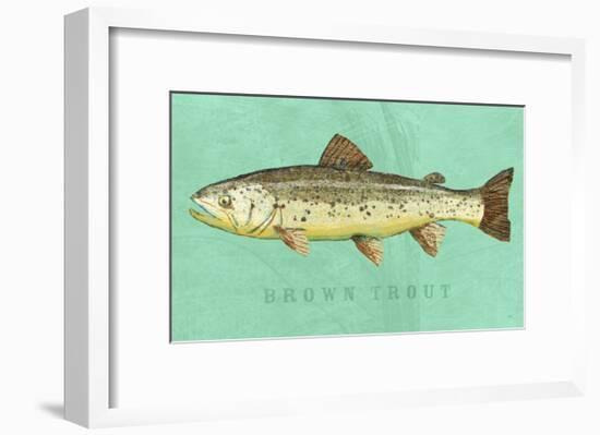 Brown Trout-John Golden-Framed Art Print