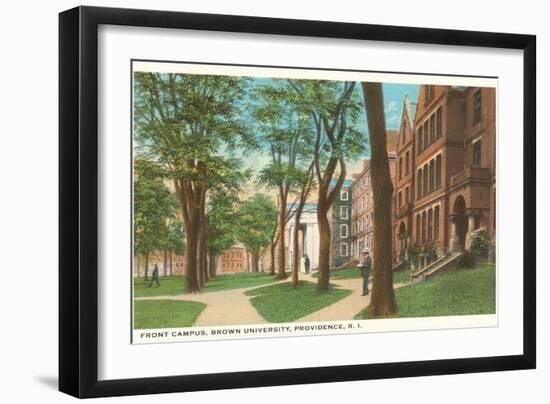 Brown University, Providence, Rhode Island-null-Framed Art Print