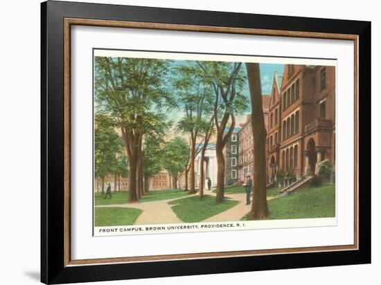 Brown University, Providence, Rhode Island-null-Framed Art Print