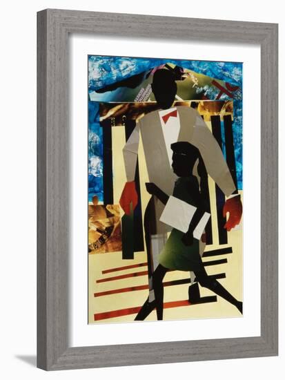 Brown vs. Board of Ed-Gil Mayers-Framed Giclee Print