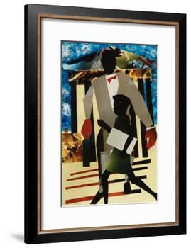 Brown vs. Board of Ed-Gil Mayers-Framed Giclee Print