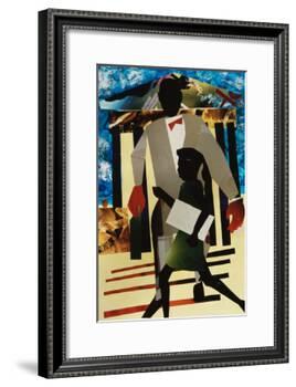 Brown vs. Board of Ed-Gil Mayers-Framed Giclee Print