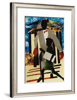 Brown vs. Board of Ed-Gil Mayers-Framed Giclee Print