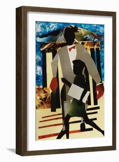 Brown vs. Board of Ed-Gil Mayers-Framed Giclee Print