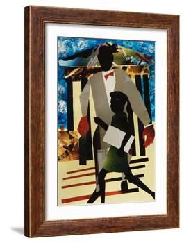 Brown vs. Board of Ed-Gil Mayers-Framed Giclee Print
