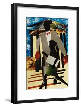 Brown vs. Board of Ed-Gil Mayers-Framed Giclee Print
