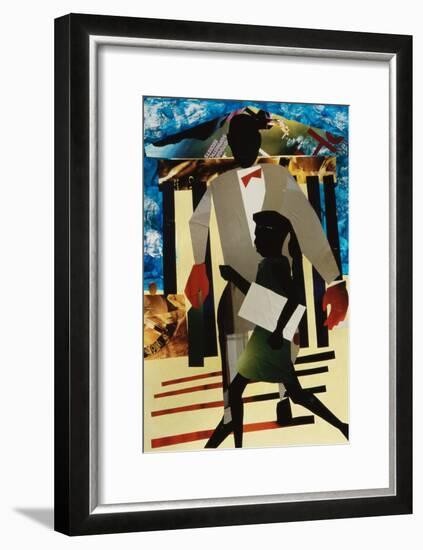 Brown vs. Board of Ed-Gil Mayers-Framed Giclee Print