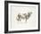 Brown & White Cow-Patti Mann-Framed Art Print