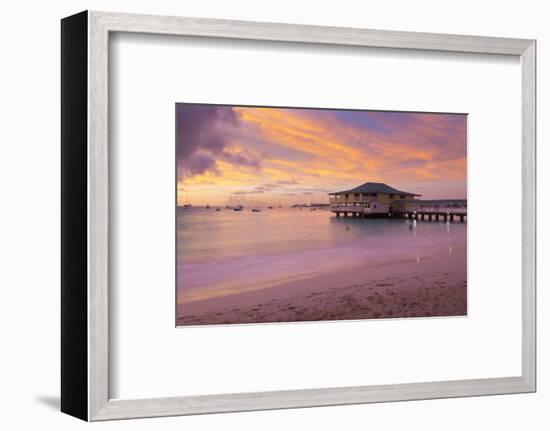 Brownes Beach sunset, St. Michael, Barbados, West Indies, Caribbean, Central America-Frank Fell-Framed Photographic Print