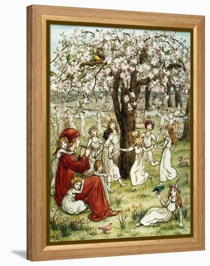 Browning: Pied Piper-Kate Greenaway-Framed Premier Image Canvas