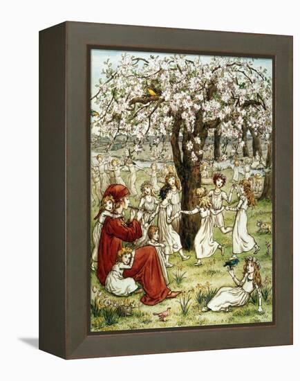 Browning: Pied Piper-Kate Greenaway-Framed Premier Image Canvas