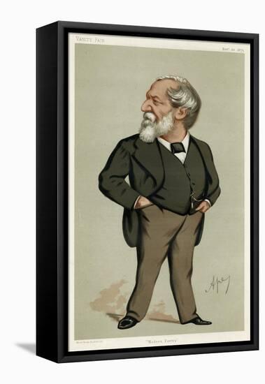 Browning, Vanity Fair-Carlo Pellegrini-Framed Stretched Canvas