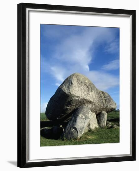 Brownshill Dolmen also known as Kernanstown Cromlech-null-Framed Giclee Print