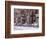 Brownstones in Blizzard-Rudy Sulgan-Framed Photographic Print