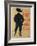 Bruant au Mirliton-Henri de Toulouse-Lautrec-Framed Collectable Print