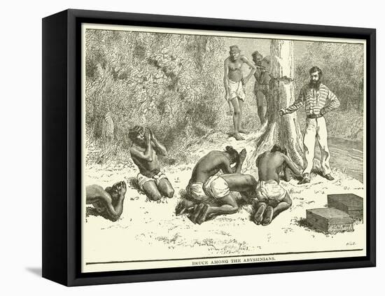 Bruce Among the Abyssinians-null-Framed Premier Image Canvas