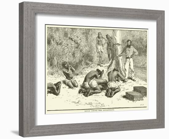 Bruce Among the Abyssinians-null-Framed Giclee Print