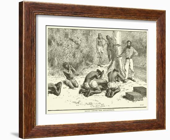 Bruce Among the Abyssinians-null-Framed Giclee Print