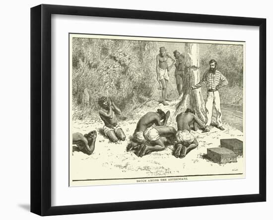 Bruce Among the Abyssinians-null-Framed Giclee Print