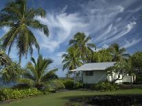 House at Kalahu Point near Hana, Maui, Hawaii, USA-Bruce Behnke-Photographic Print