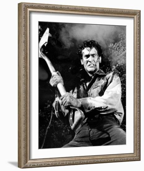 Bruce Campbell, Evil Dead II (1987)-null-Framed Photo