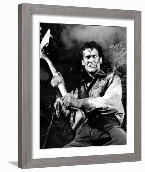 Bruce Campbell, Evil Dead II (1987)-null-Framed Photo