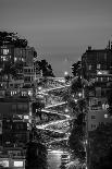 Lombard Street BW-Bruce Getty-Photographic Print