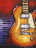 Guitar Collage-Bruce Langton-Mounted Art Print