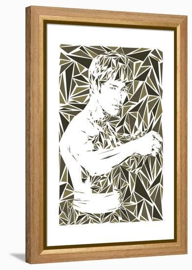 Bruce Lee-Cristian Mielu-Framed Stretched Canvas