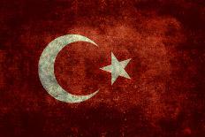 National Flag Of Turkey-Bruce stanfield-Framed Art Print