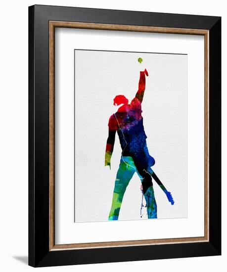 Bruce Watercolor-Lora Feldman-Framed Premium Giclee Print